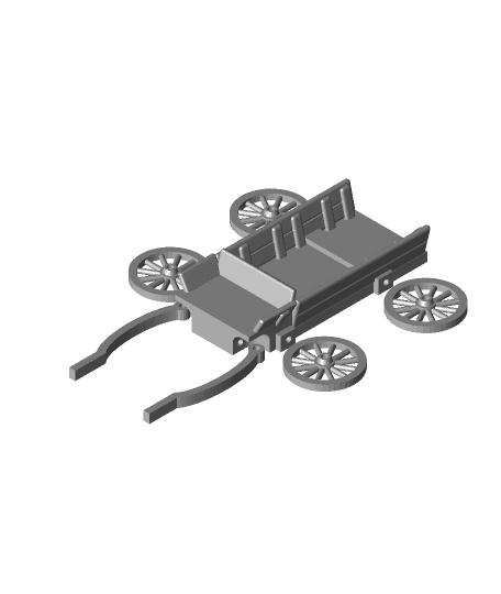 Wagon by Nf1nk full viewable 3d model