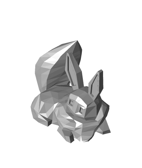 Low Poly Eevee | Pokemon 3D Model by ThinAir3D full viewable 3d model