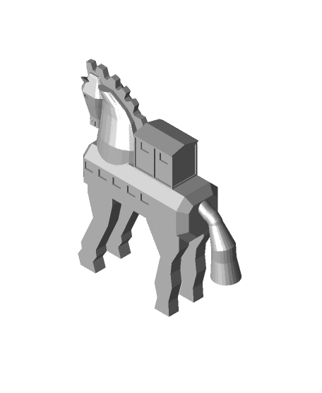 Troy horse 3d model