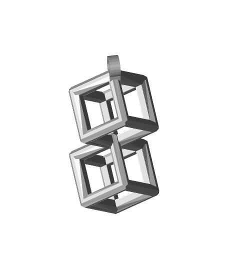 SLA 3d printable Geometry cubes 1 3d model