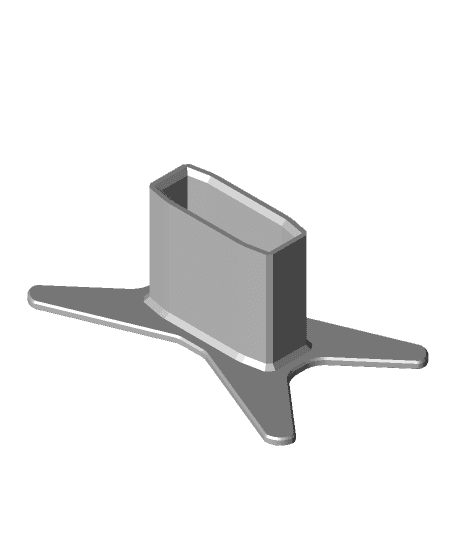 Nerf magazine stand XL by MrJelle full viewable 3d model