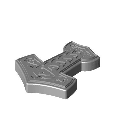 Thor's Hammer (Mjölnir) Box 3d model