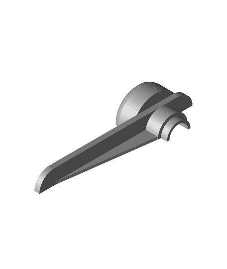 Classic End 40mm Right.stl by agilitum full viewable 3d model