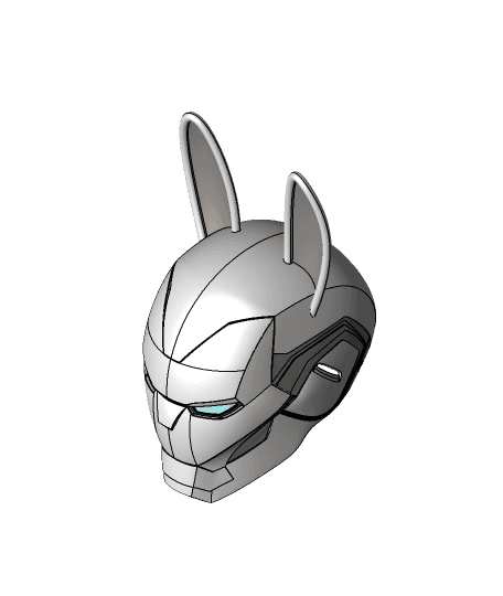Iron Bunny 3d model