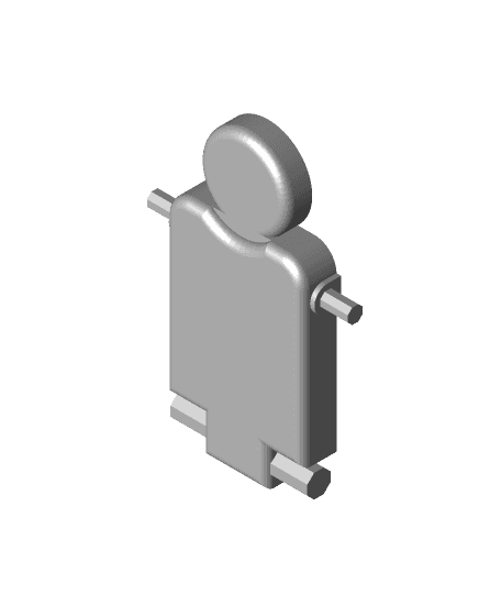 Figure (with joints) 3d model