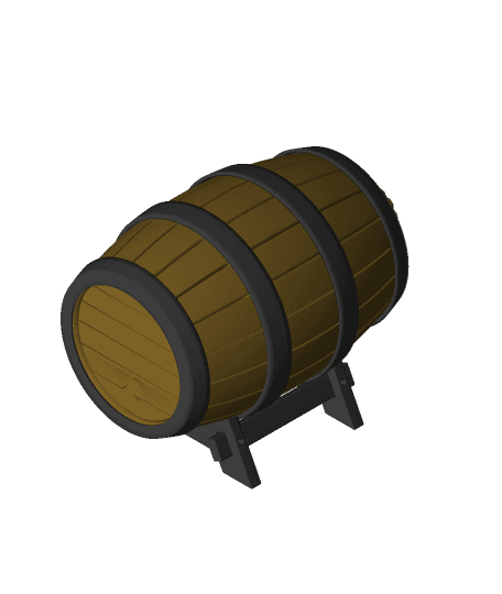 Print-in-Place Twisty Puzzle Box - Difficult Barrel 3d model