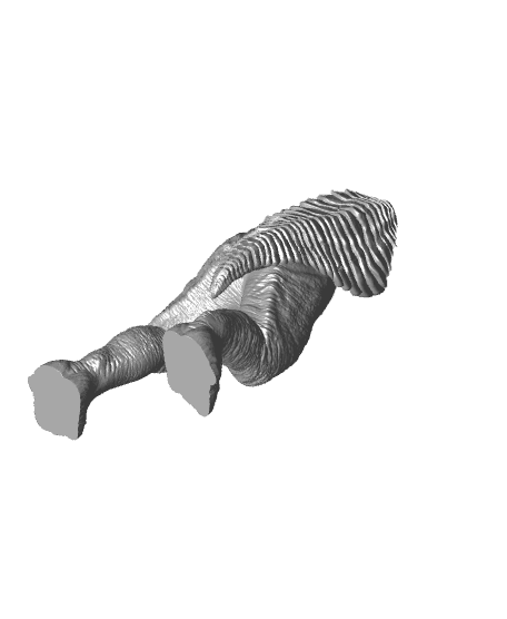 Rancor Figure (Pre-Supported) 3d model