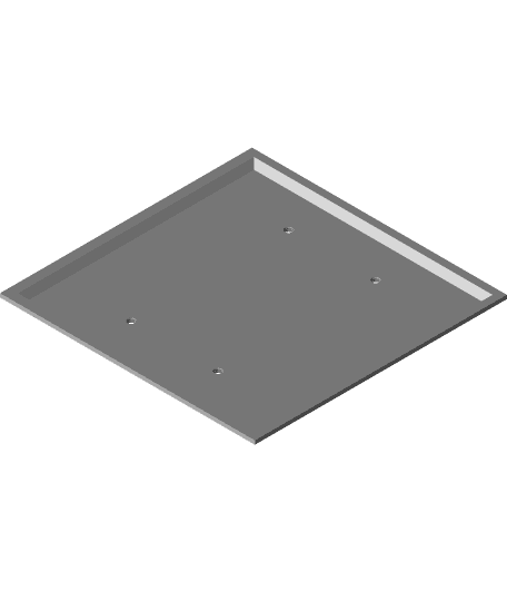 My Customized WALLY - Wall Plate 2 Gang Blank Jumbo 3d model