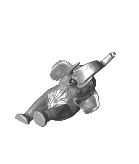 Elephant Desktop Frame 3d model