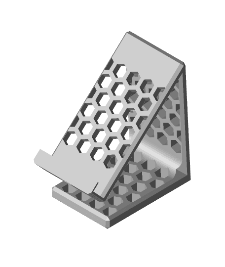 phone stand for semi-large phones 3d model