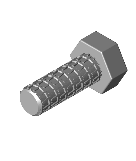 cross threaded screw by jimcerul full viewable 3d model
