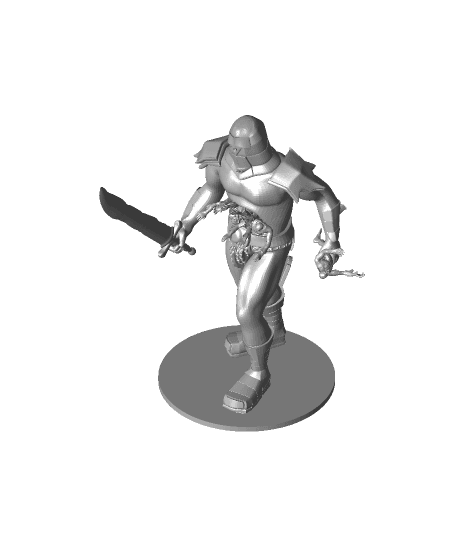 Grave Titan 3d model