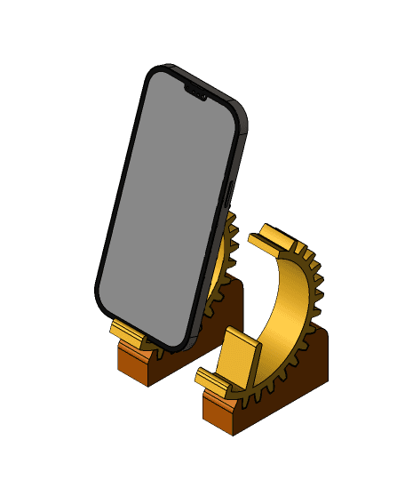 Mini Mobile Stand by 3DDesigner full viewable 3d model