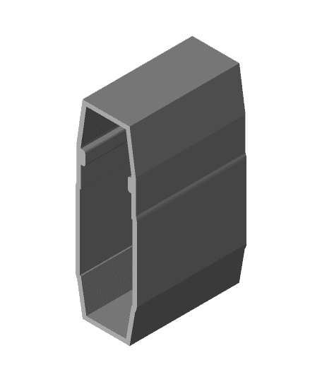 Nerf flip clip 3d model