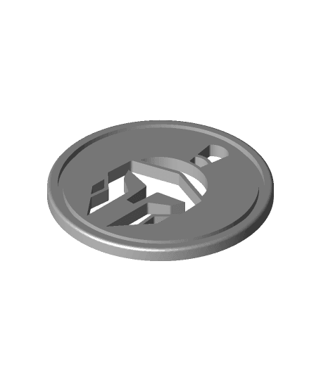 Spartan Warrior Coin  by ptomlinson043 full viewable 3d model
