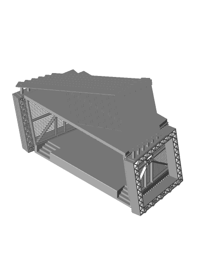 Assembled Pavilion v13.stl by justin.monzon18 full viewable 3d model