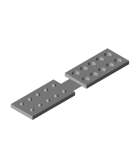 Multiple pill popper 3d model