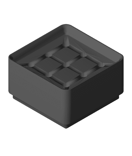 Gridfinity 1x1x1 3.5mm and 6.35mm Audio Jack Holder 3d model