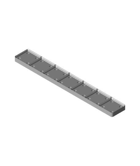 Weighted Baseplate 1x7.stl by hardwire1010 full viewable 3d model