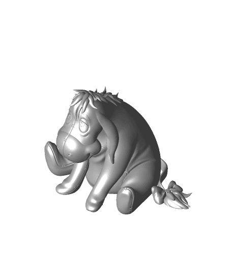 Eeyore -Winnie The Pooh by ChelsCCT (ChelseyCreatesThings) full viewable 3d model