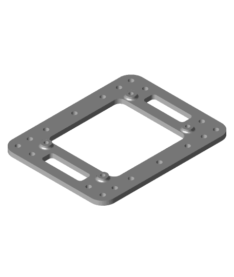 Sandevice E6804 CG-1500 Mounting Plate 3d model