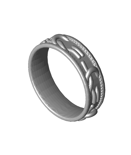 five knots ring.stl 3d model