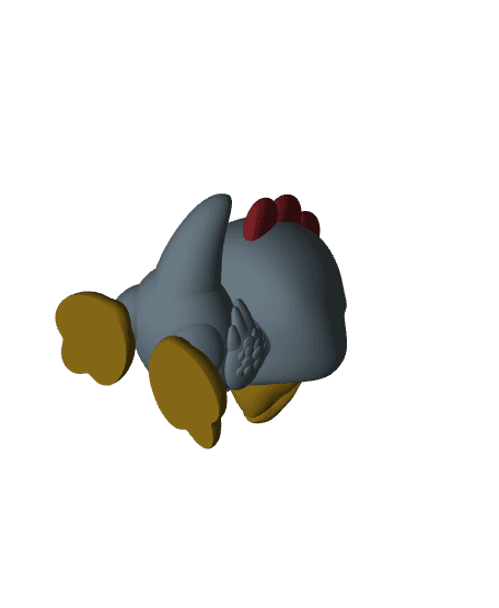 Dino Chick 3d model