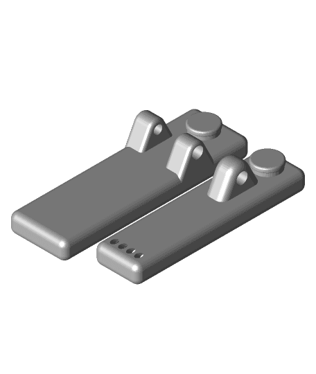 Programmer Clip using Header Pins 3d model