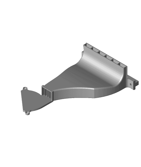 5015 Blower Part Cooling for Voron V0.1.STL 3d model