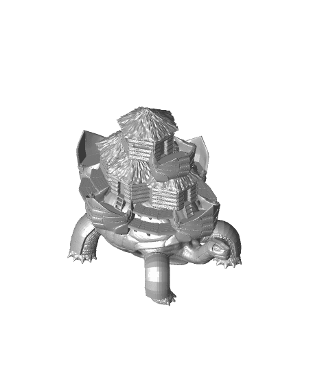 Battle Tortoise by mz4250 full viewable 3d model