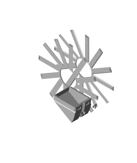 My Customized Vertical Filament Spool Parts Drawer (none) 3d model
