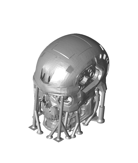 t800-head-with-supports.stl 3d model