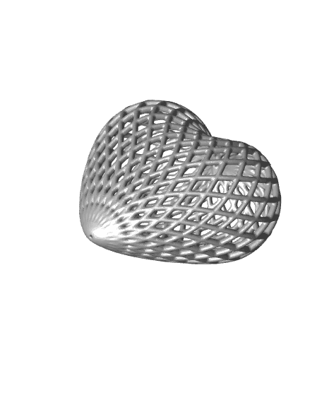 Lattice Hearts 3d model