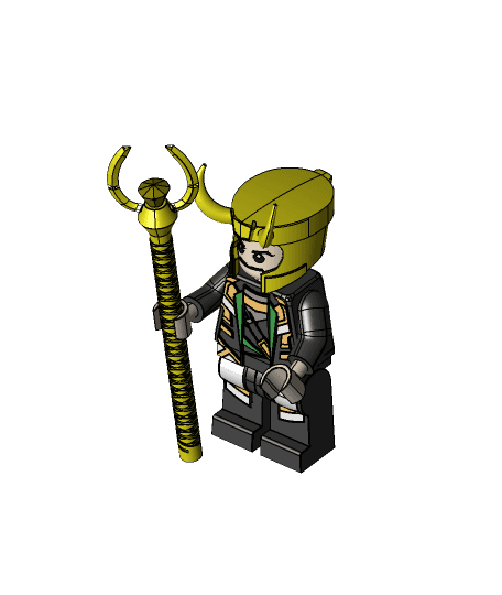 LEGO Loki  3d model