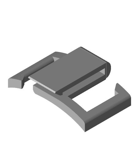 Backpack verticle clip 3d model