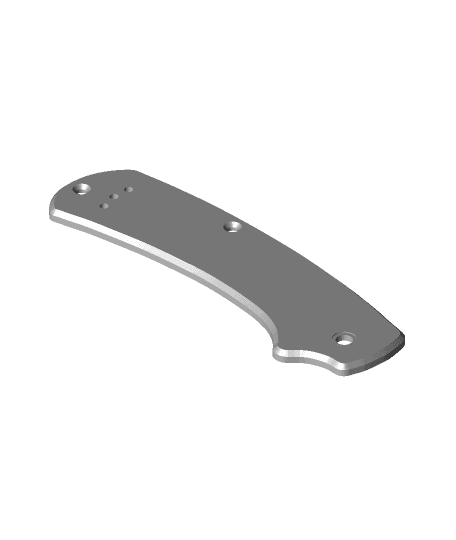 Boker Plus XS Knife Scales 3d model