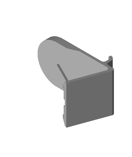 DIY QI Charger Phone Stand 3d model