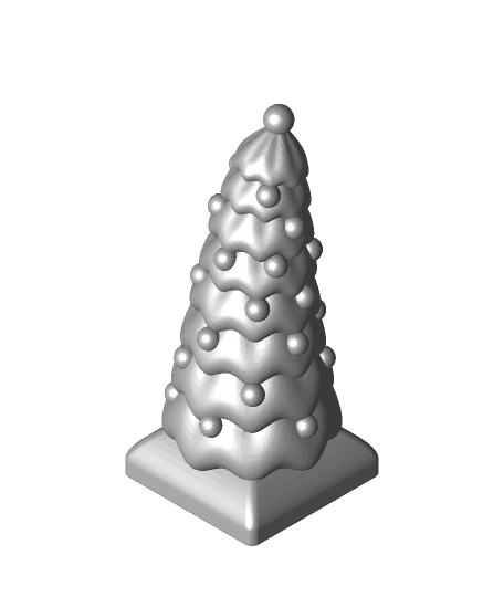 Christmas Trees for Modular Lamp 3d model