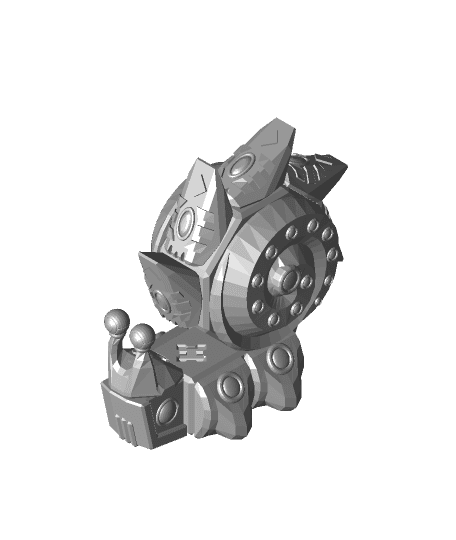 PrintABlok Snail Articulated Robot Construction Toy 3d model
