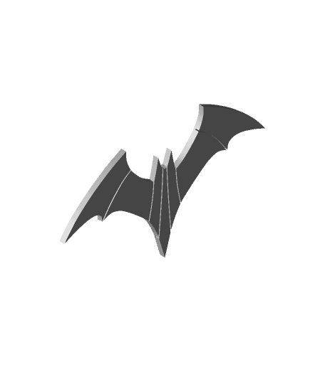 batwoman symbol 3d model