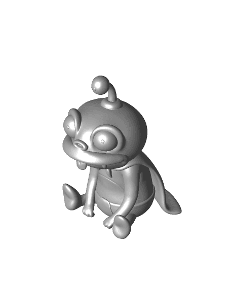 Nibbler -Futurama 3d model