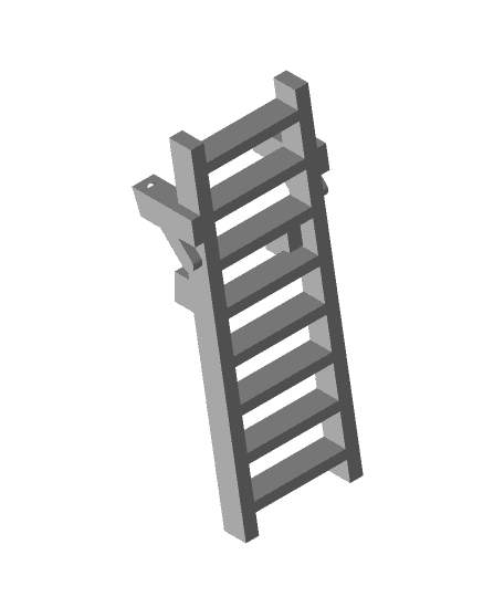 Star Wars Legion Ladders for X-Wing and Millennium Falcon toys by aphillippe full viewable 3d model