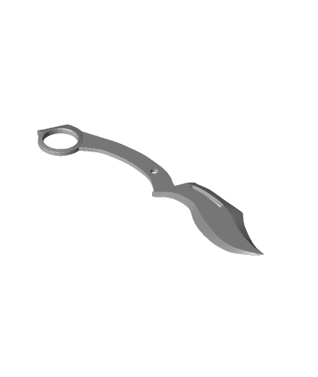 Legion Cosplay knife by projectzerokram full viewable 3d model