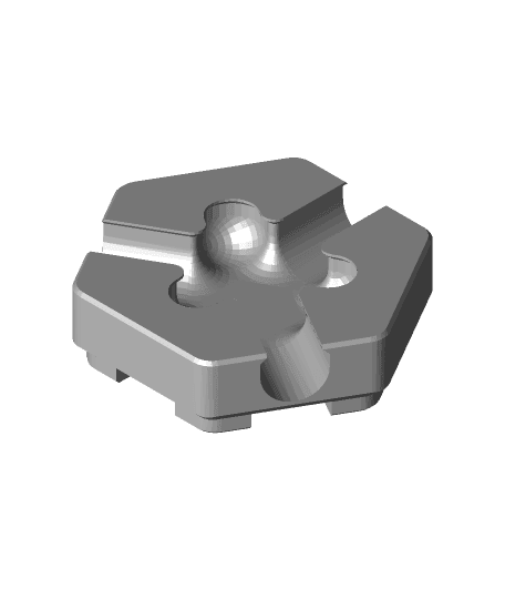 Hextraction Trap Tiles - Double and Triple Trap Tabless FIXED 3d model
