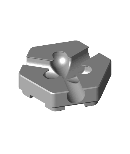 Hextraction Trap Tiles Tabless- Double and Triple Trap 3d model