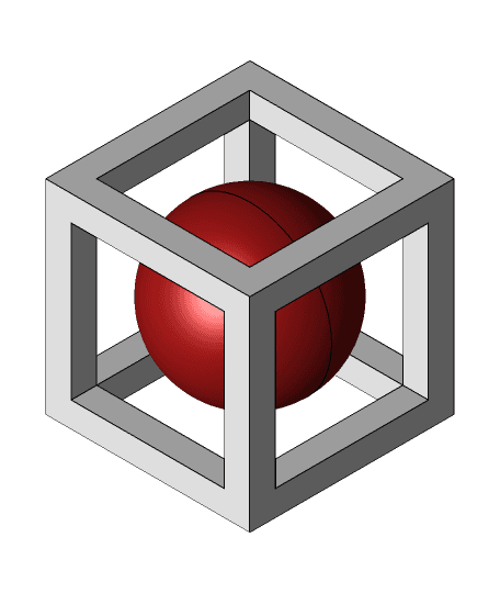 Ball in Box by Roboninja full viewable 3d model