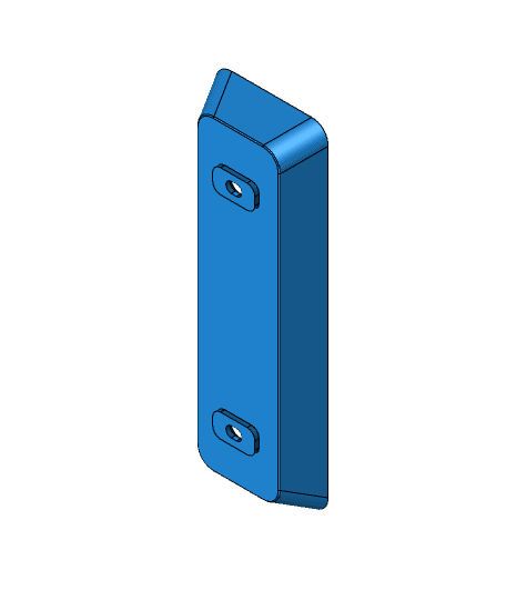 Eufy 2K Battery Doorbell Stock Mount 3d model