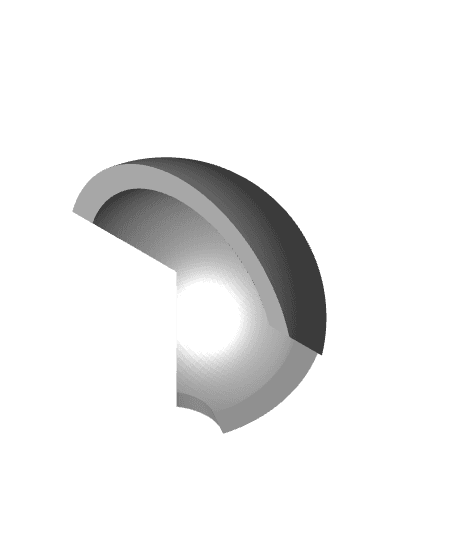 Ancient Pokeball Wing Ball by GrizzledGnome full viewable 3d model