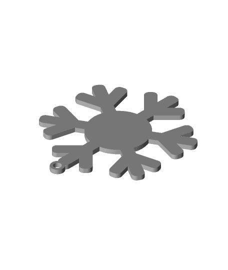 Snowflake Variant 14 3d model