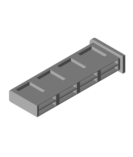 Nintendo Switch 8 Cartridge Storage 3d model